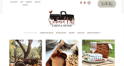 Desktop Screenshot of orchardhillfarmandhome.com